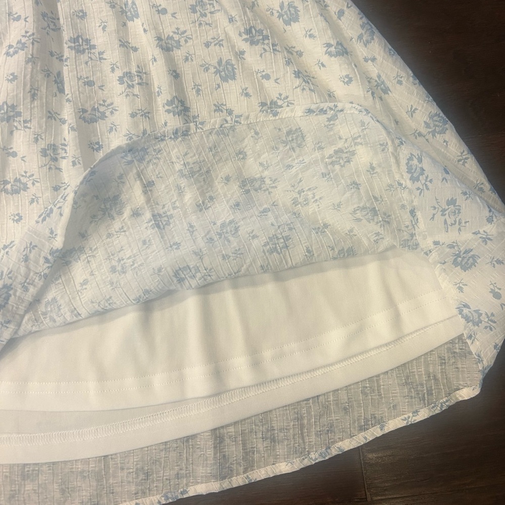 Altar'd State White and Blue Floral Dress - Picture 2 of 5